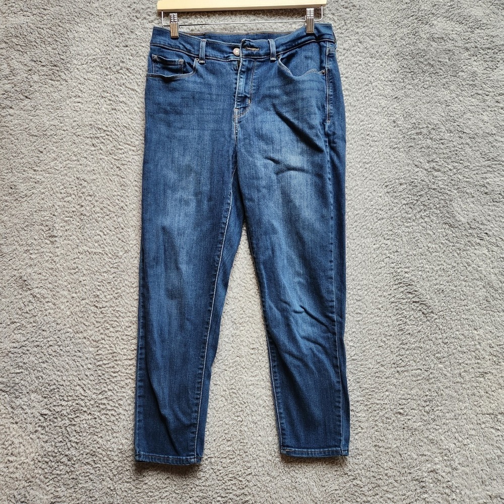 Levi's Jeans Women's 8 Blue Denim Cotton Stretch Straight Leg